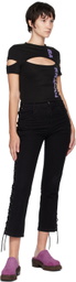 BARRAGÁN SSENSE Exclusive Black Bobbi T-Shirt