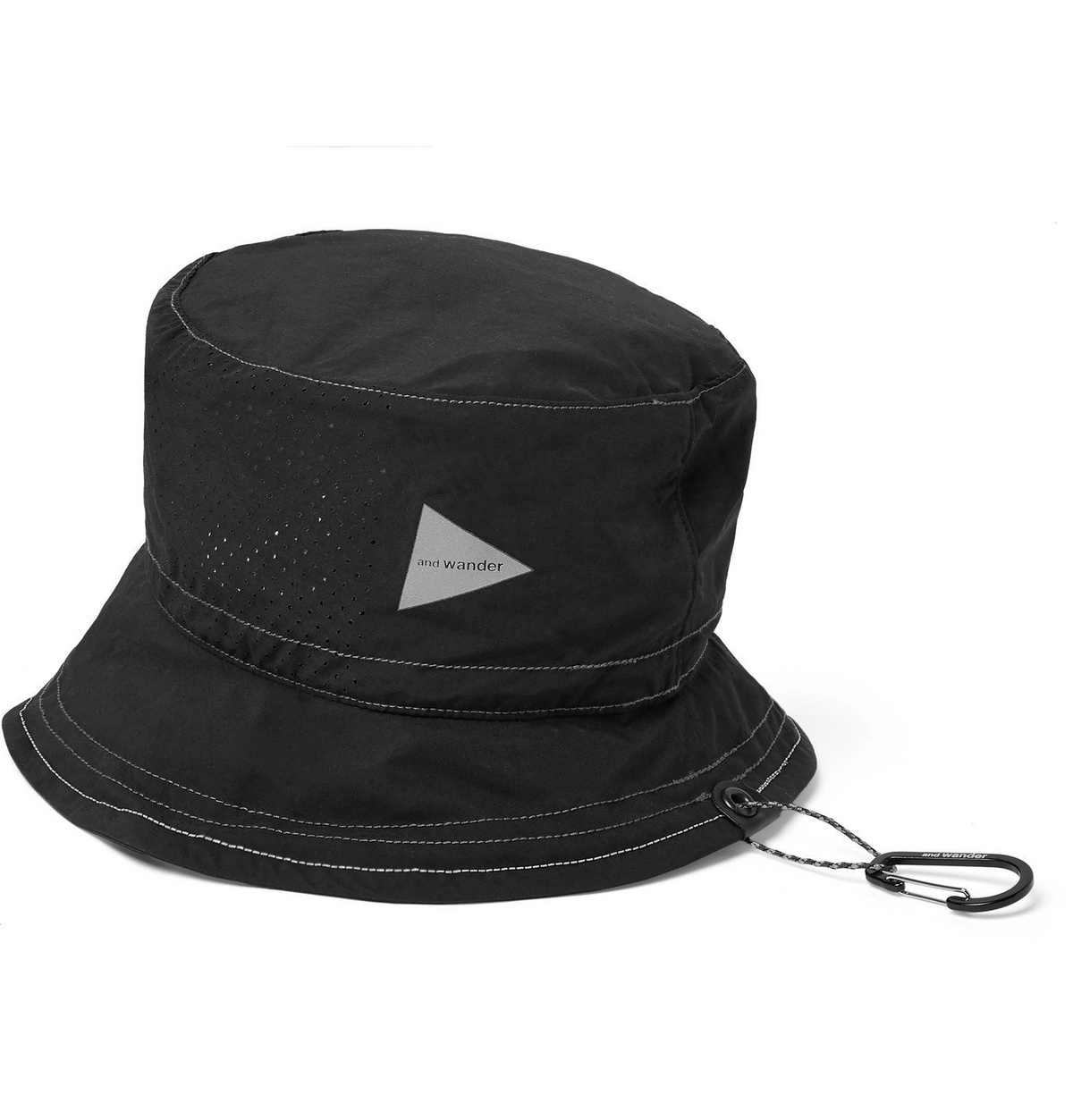 Logo-Appliquéd Padded Nylon Bucket Hat