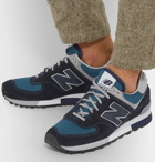 New Balance - 576 Suede, Leather and Mesh Sneakers - Men - Navy