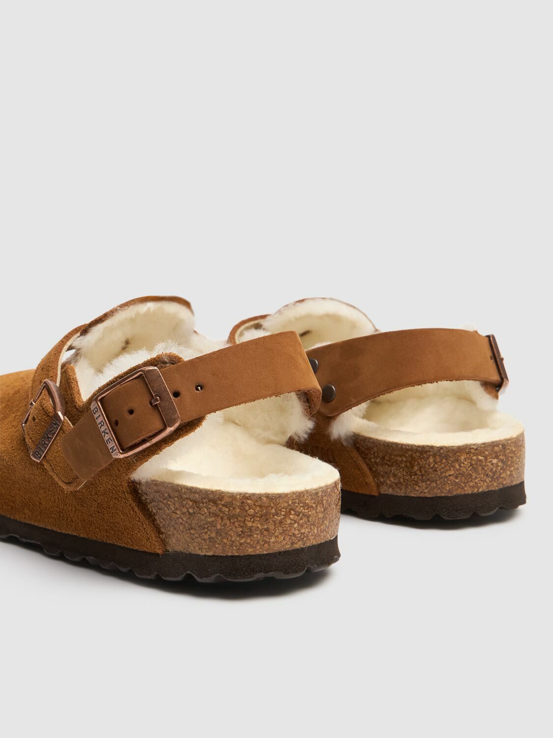 【関税&送料込】Birkenstock Shearling Tokyo Sandal BIRKENSTOCK Tokio Shearling & Suede Sandals Birkenstock