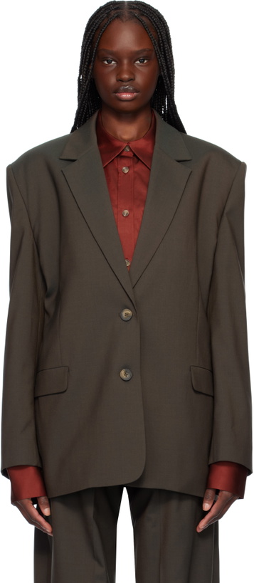 Photo: GIA STUDIOS Gray Demie Blazer