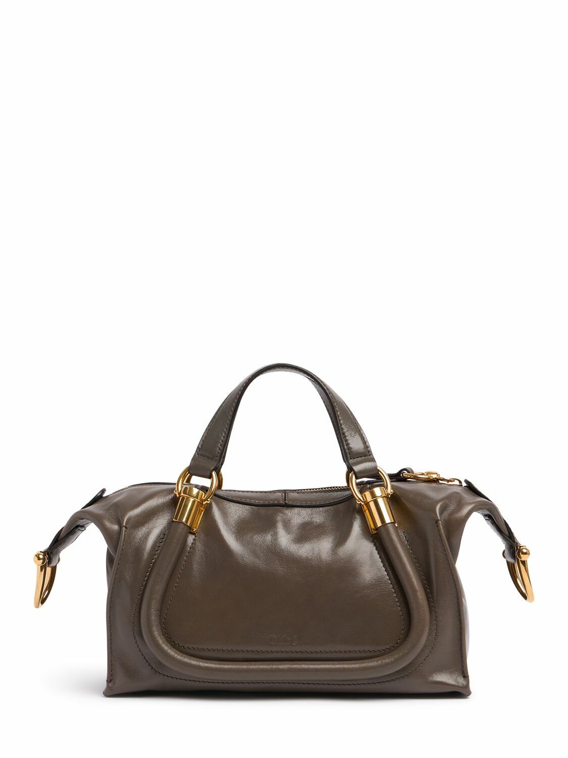 CHLOÉ Paraty 24 Shiny Leather Bag