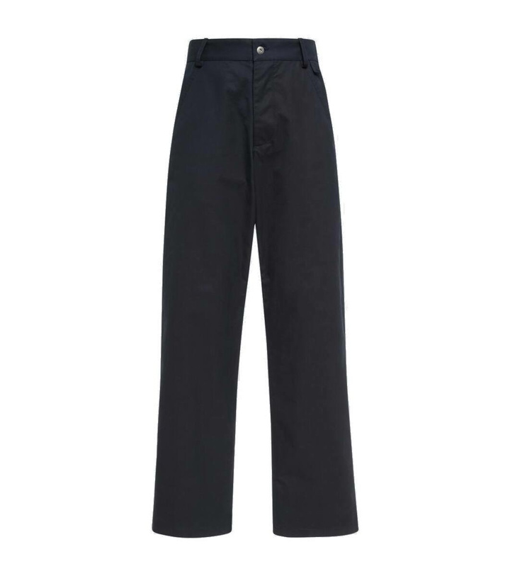 Photo: Bottega Veneta Cotton twill straight pants