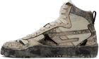 Diesel Beige & Black S-Ukiyo V2 Mid Sneakers