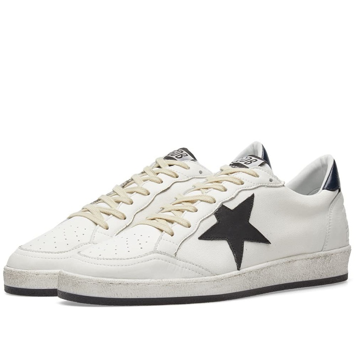 Photo: Golden Goose Deluxe Brand Ballstar Signature Sneaker White