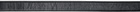 AMI Paris Black Ami de Cœur Oval Buckle Belt