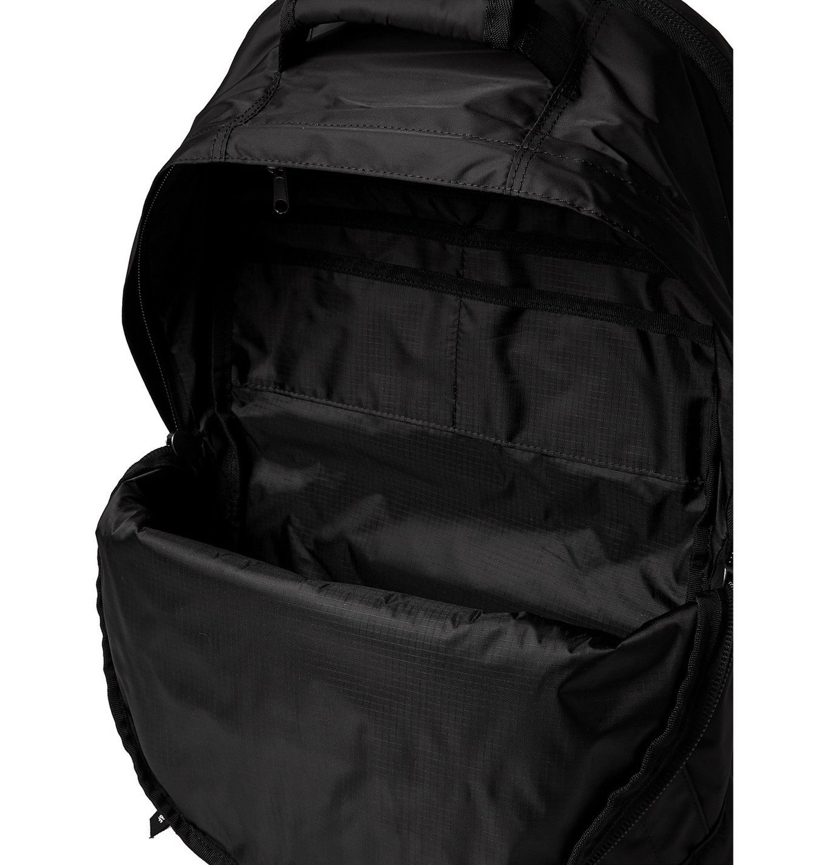 Indispensable - Webbing-Trimmed Econyl Backpack - Black Indispensable