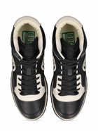 GUCCI - Mac80 Leather & Tech Sneakers