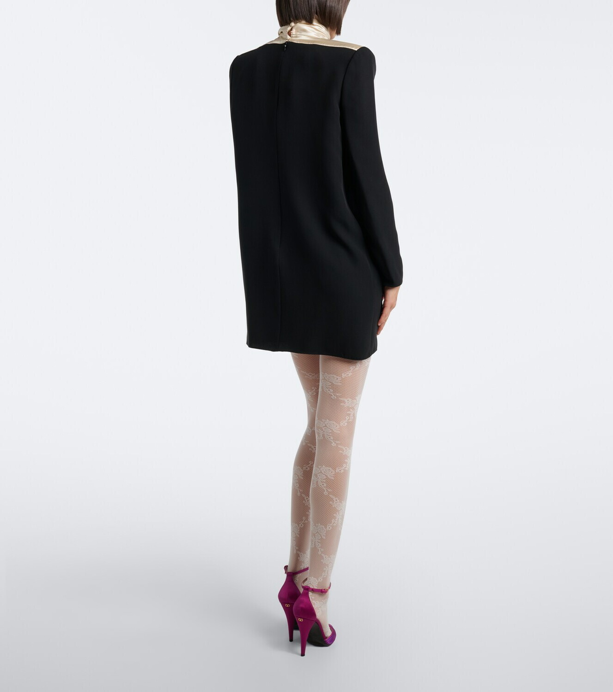 Wolford Floral lace tights