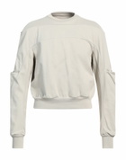 Rick Owens Mens Sweatshirt in Off white