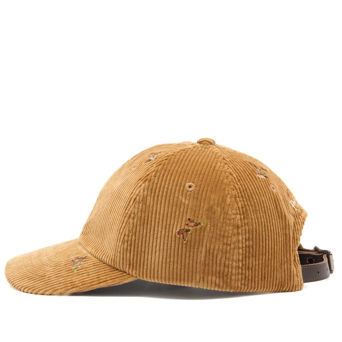 Polo Ralph Lauren Men's Corduroy Duck Cap in Golden Brown Polo