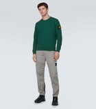 Stone Island Logo cotton sweatshirt