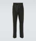 Loro Piana Reinga wool and cashmere slim pants