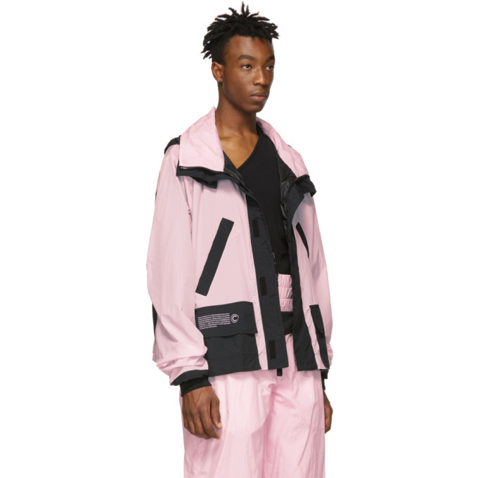 Colmar A.G.E. by Shayne Oliver Pink and Black Unisex Jacket