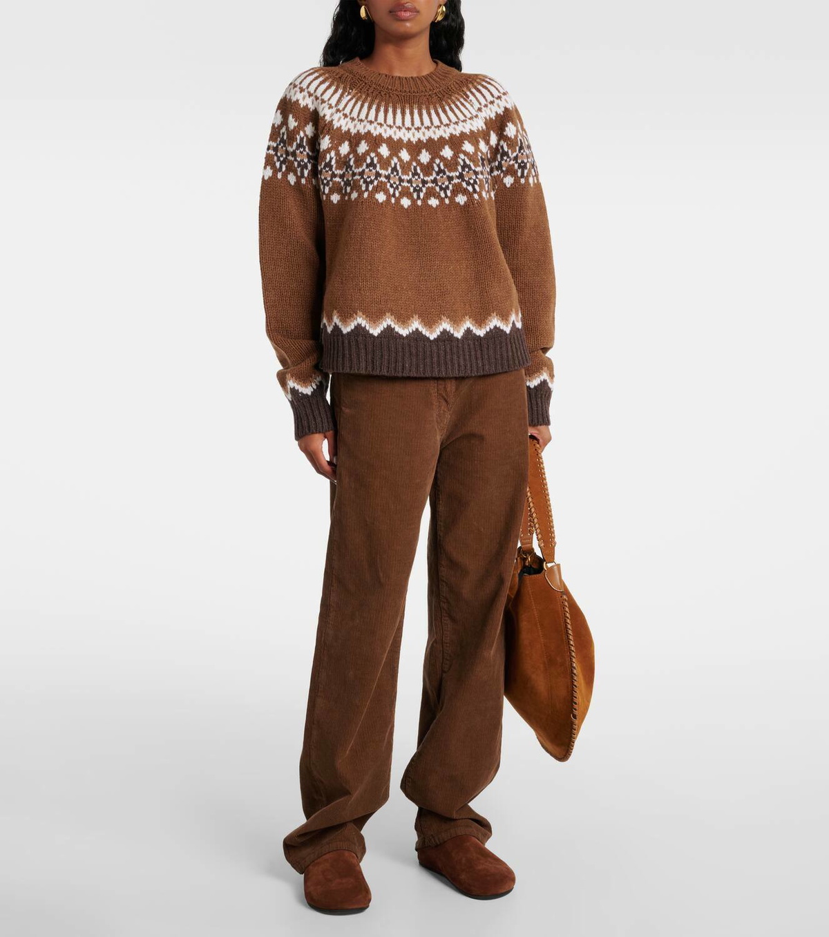 Alanui Sweet Winter intarsia sweater Alanui