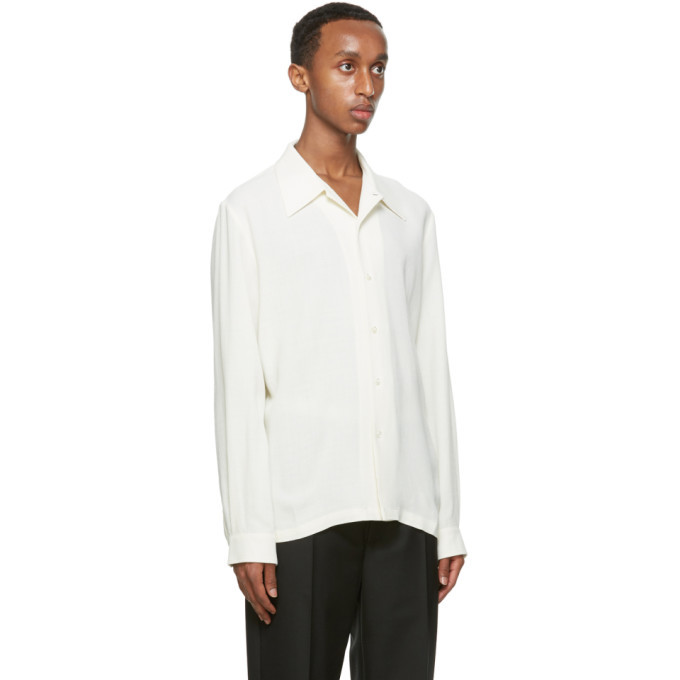 Sefr Off-White Wool Rampoua Shirt Séfr