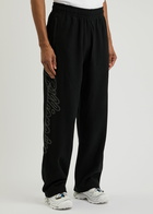 Billionaire Boys Club Script Logo-embroidered Cotton Sweatpants Black