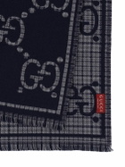 GUCCI Gg Wool Jacquard Scarf