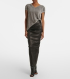 Rick Owens Floating velvet top