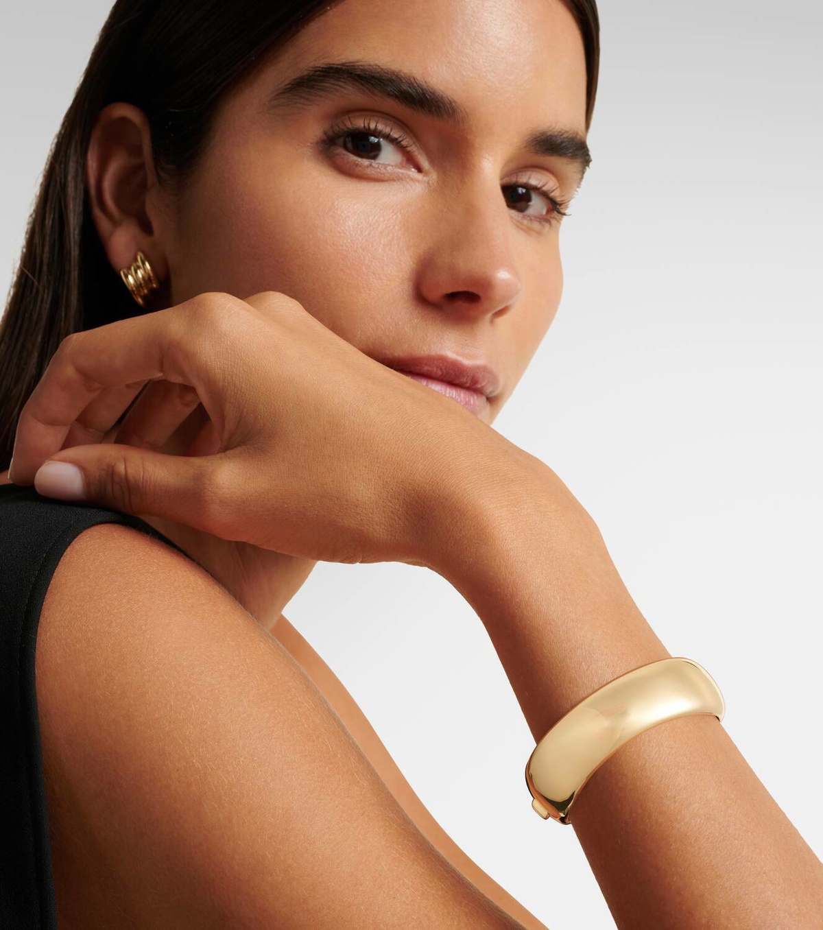Anita Ko Cosmo Large 18kt gold bangle