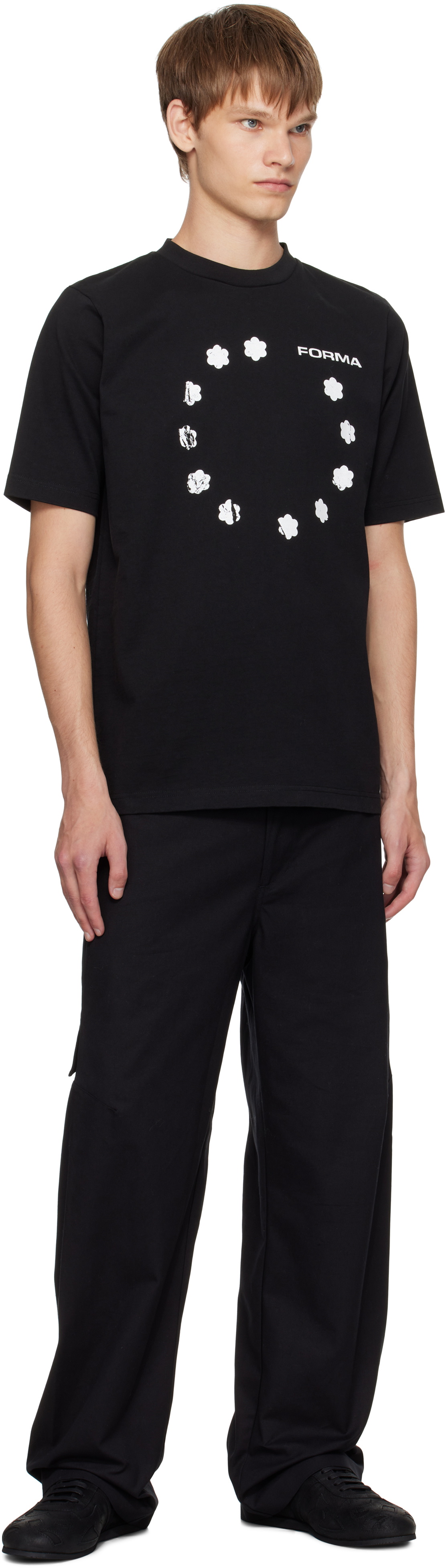 FORMA Black SS EU Logo T-shirt