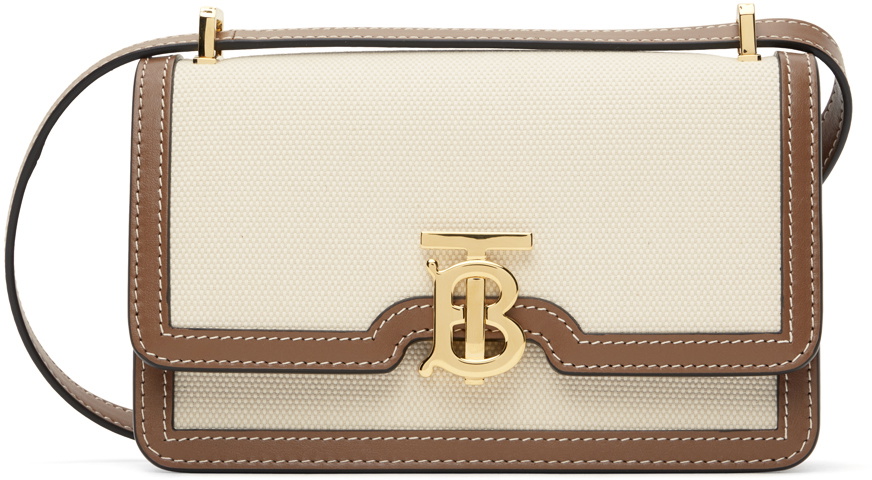 Burberry Beige Mini TB Bag