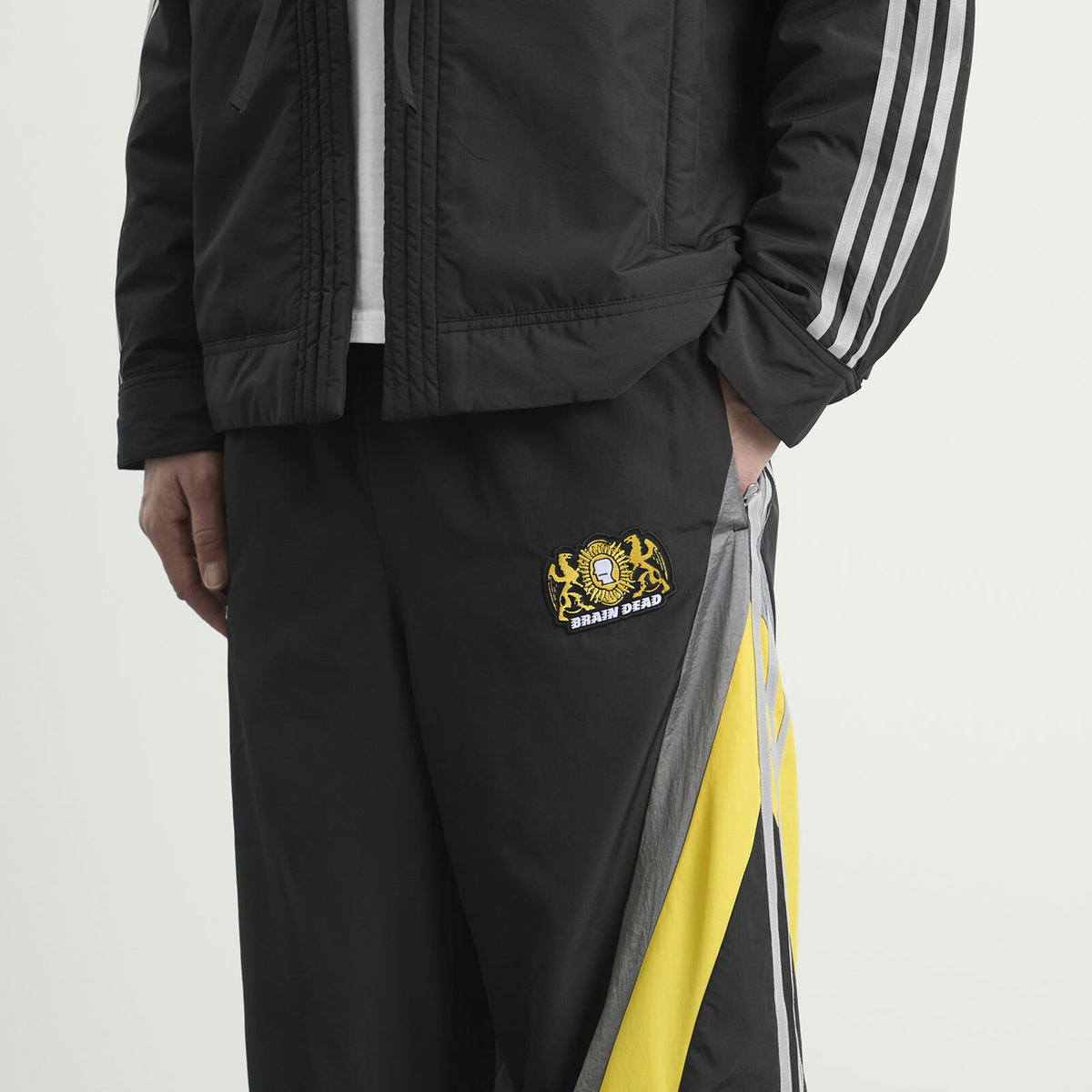 Adidas Men's x Brain Dead Track Pant in Black adidas