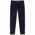 RRL Men's Straight Fit 5-Pocket Jean in Once Washed 3