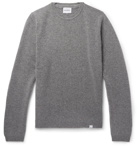 Norse Projects - Sigfred Brushed-Wool Sweater - Men - Gray