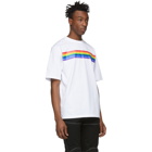 Xander Zhou White Rainbow T-Shirt