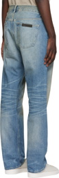 Fear of God ESSENTIALS Blue Faded Jeans