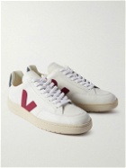 Veja - V-12 Leather Sneakers - White