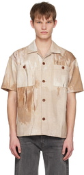 Andersson Bell Beige Tawney Denim Shirt