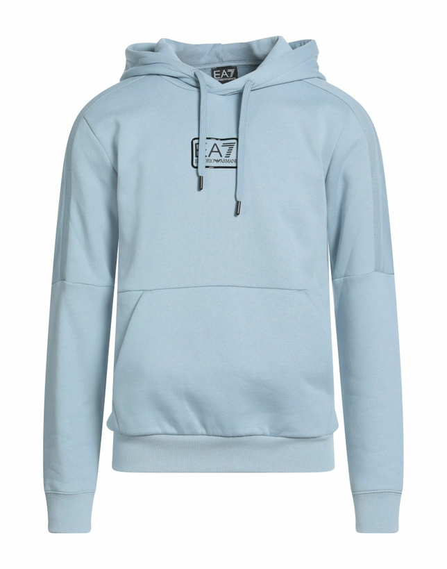 Photo: Ea7 Mens Sweatshirt Light in Blue