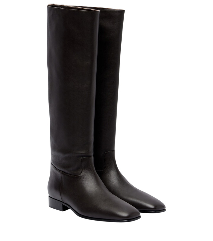 Photo: Herbert Levine Rein It In leather knee-high boots