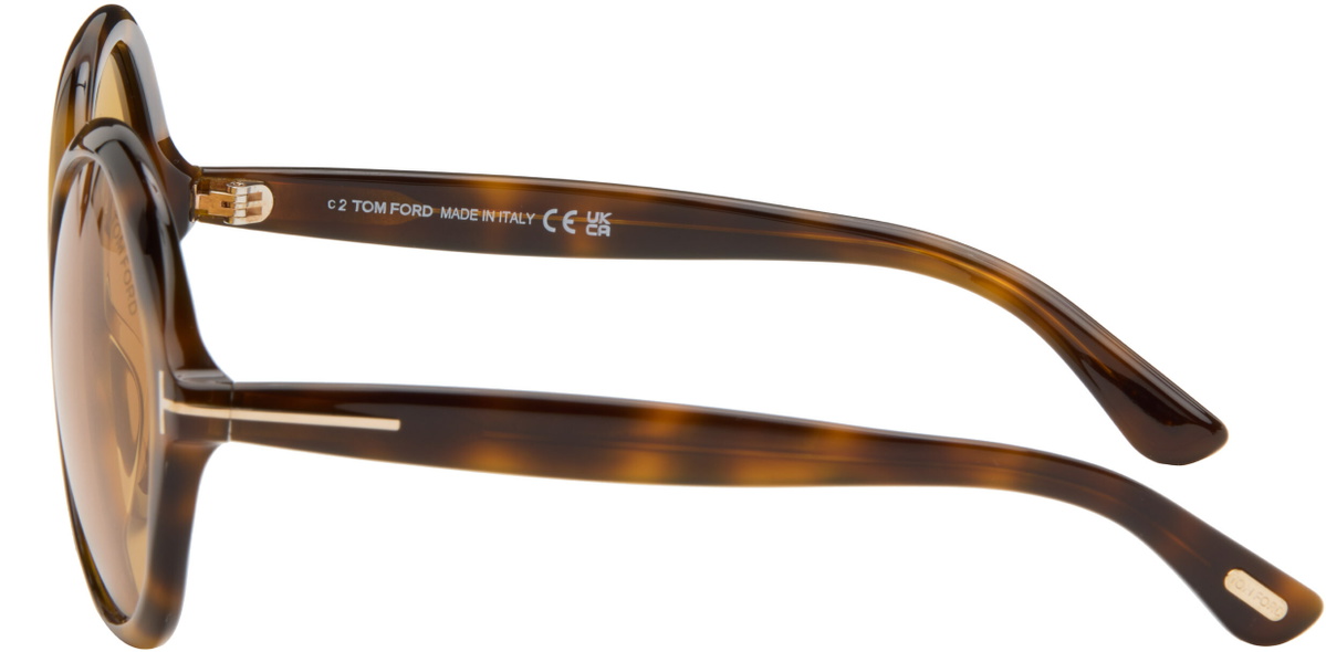 TOM FORD Brown Annabelle Sunglasses