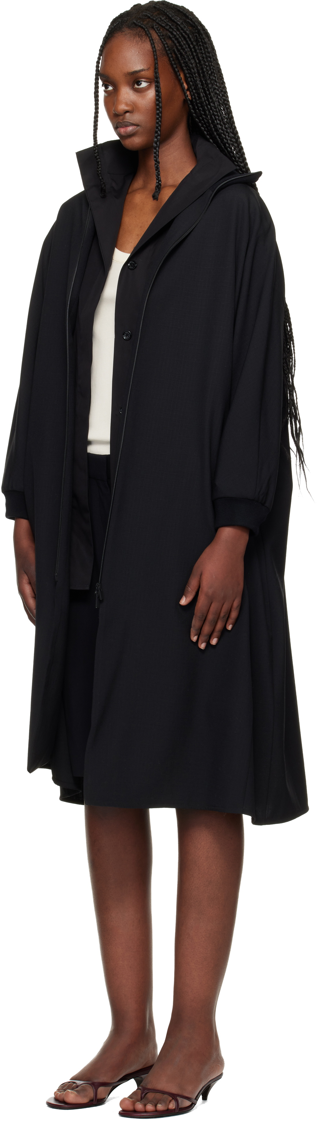 Fear of God Black Shirt Midi Dress