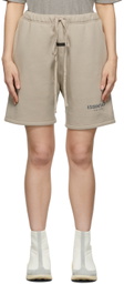 Fear of God ESSENTIALS Tan Fleece Sweat Shorts