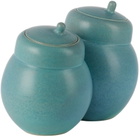 Daniel Cavey Blue Mitosis 2 Jars