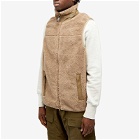 Wild Things Men's Boa Vest in Taupe