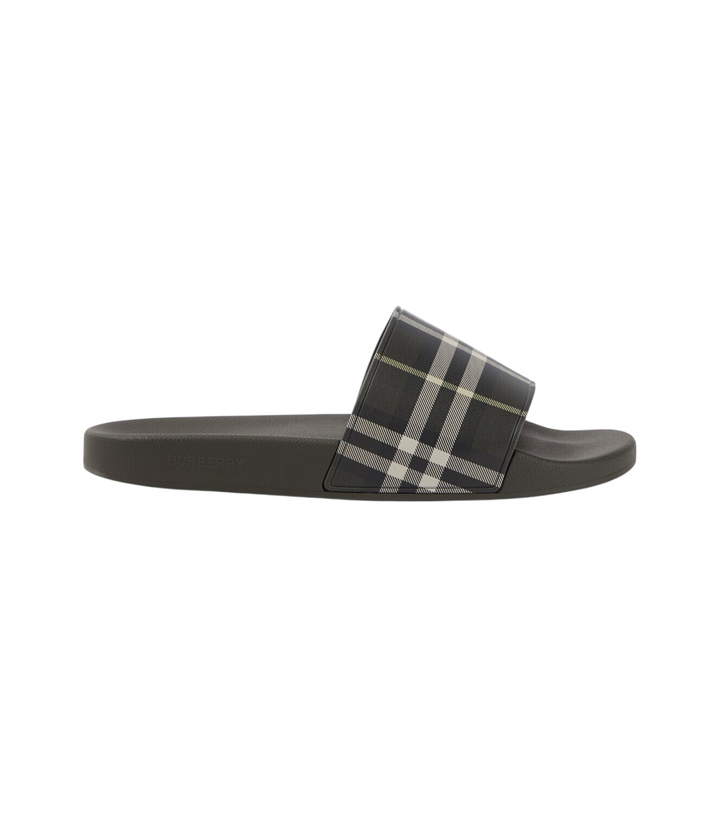 Photo: Burberry Burberry Check slides