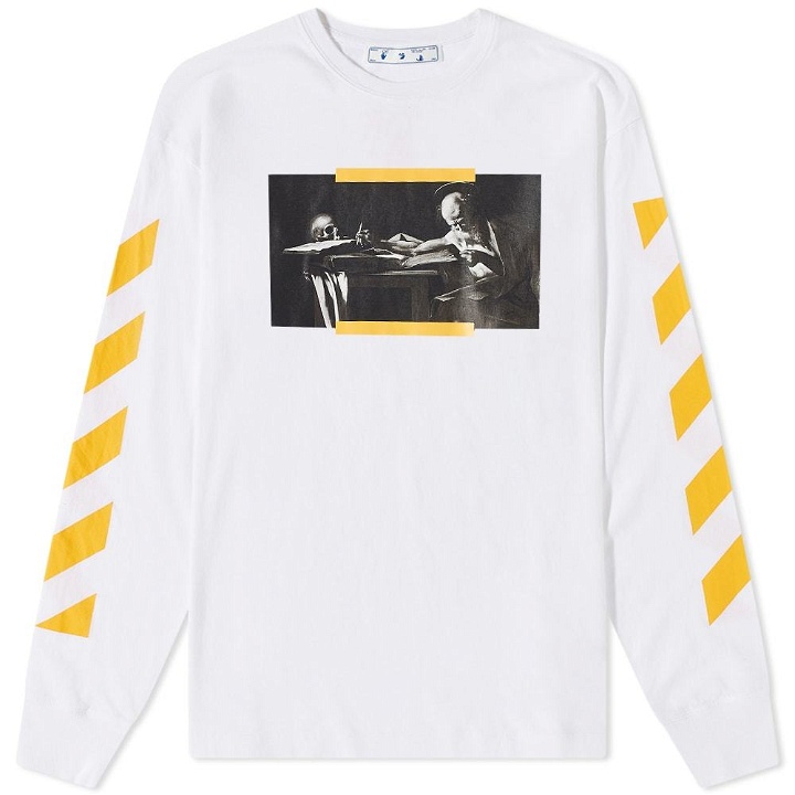 Photo: Off-White Long Sleeve Caravaggio Painting Tee