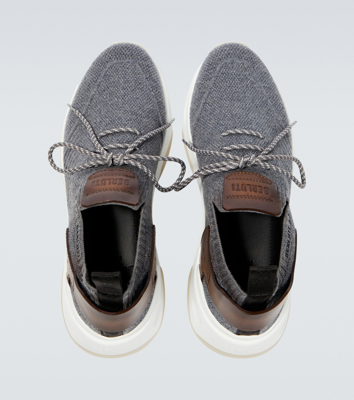 Berluti Shadow cashmere knit sneakers Berluti