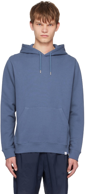 Photo: NORSE PROJECTS Blue Vagn Hoodie