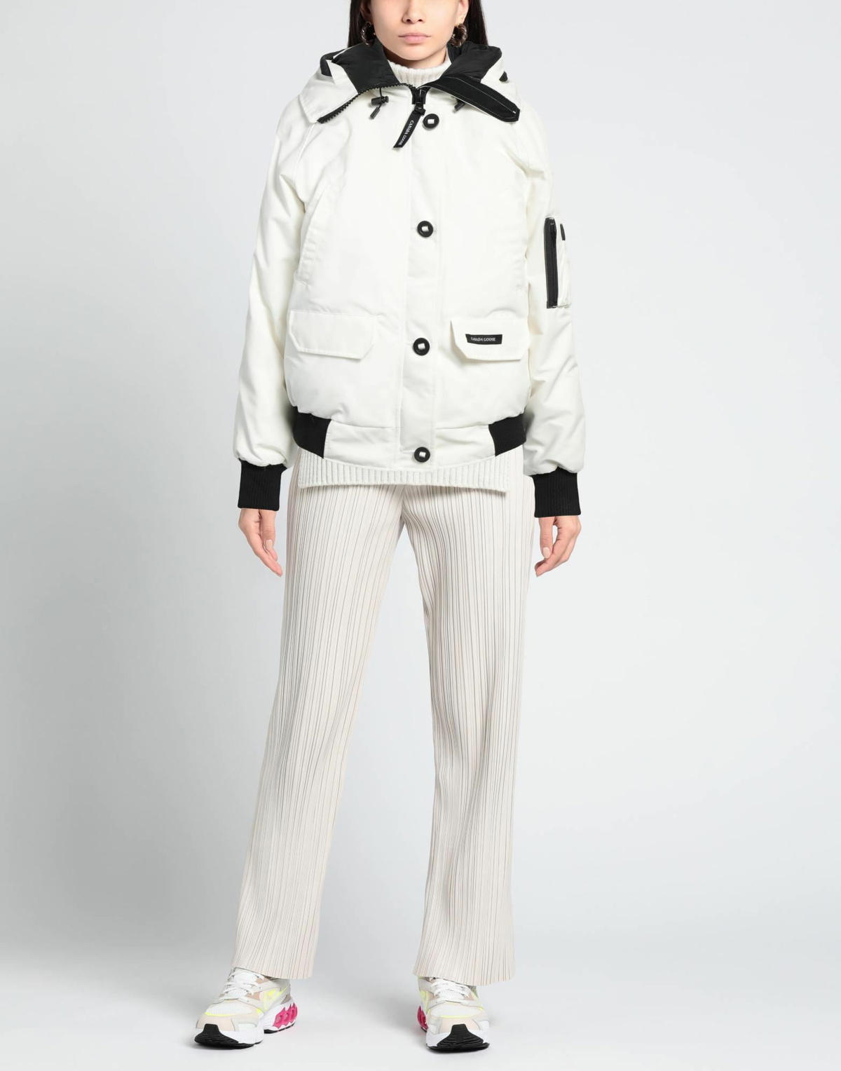 Canada Goose Womens Puffer in White