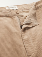 Satta - Enzyme-Washed Cotton-Corduroy Trousers - Neutrals - S
