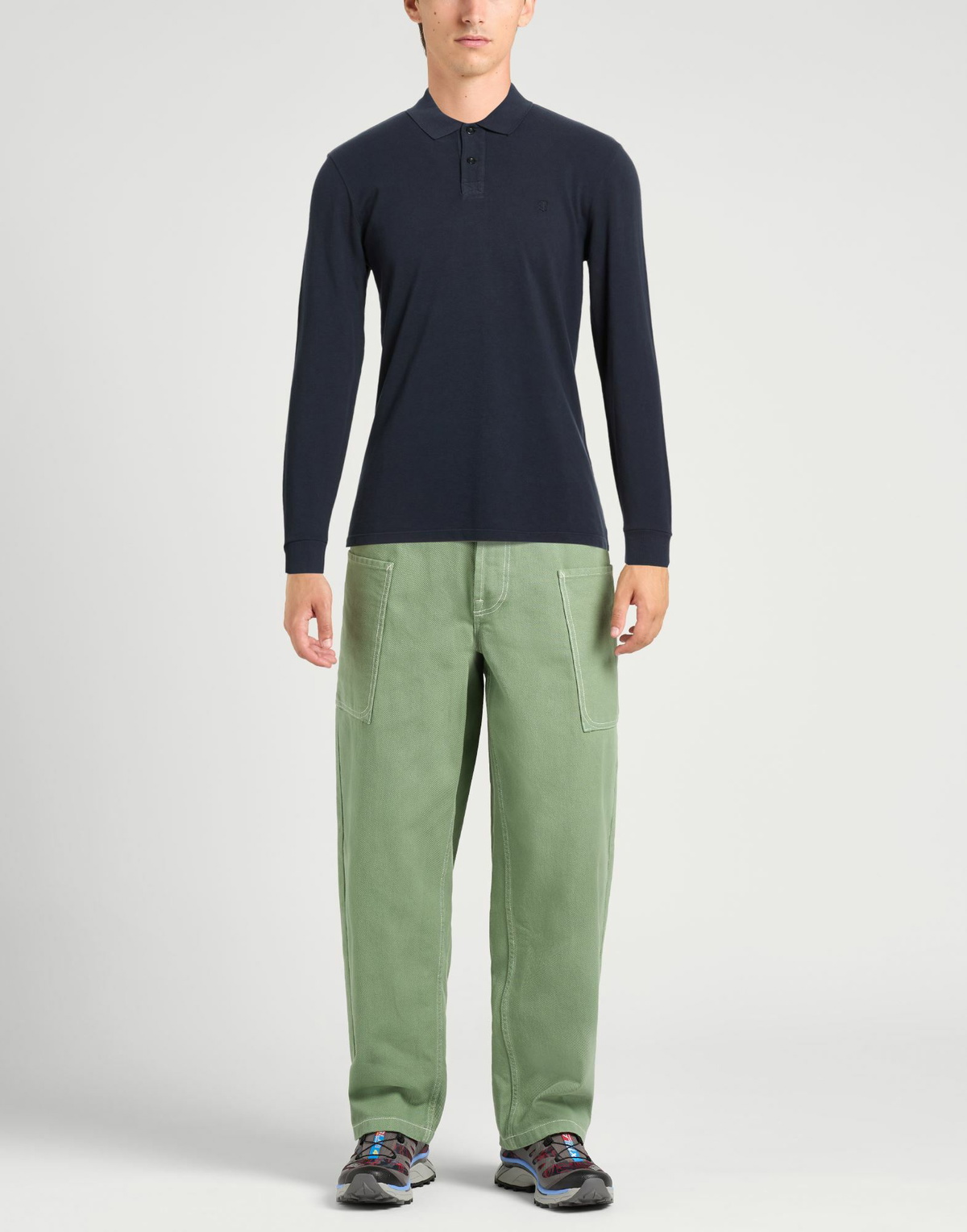 Dondup Mens Polo shirt in Navy