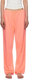 SKIMS Orange Modal French Terry Classic Lounge Pants