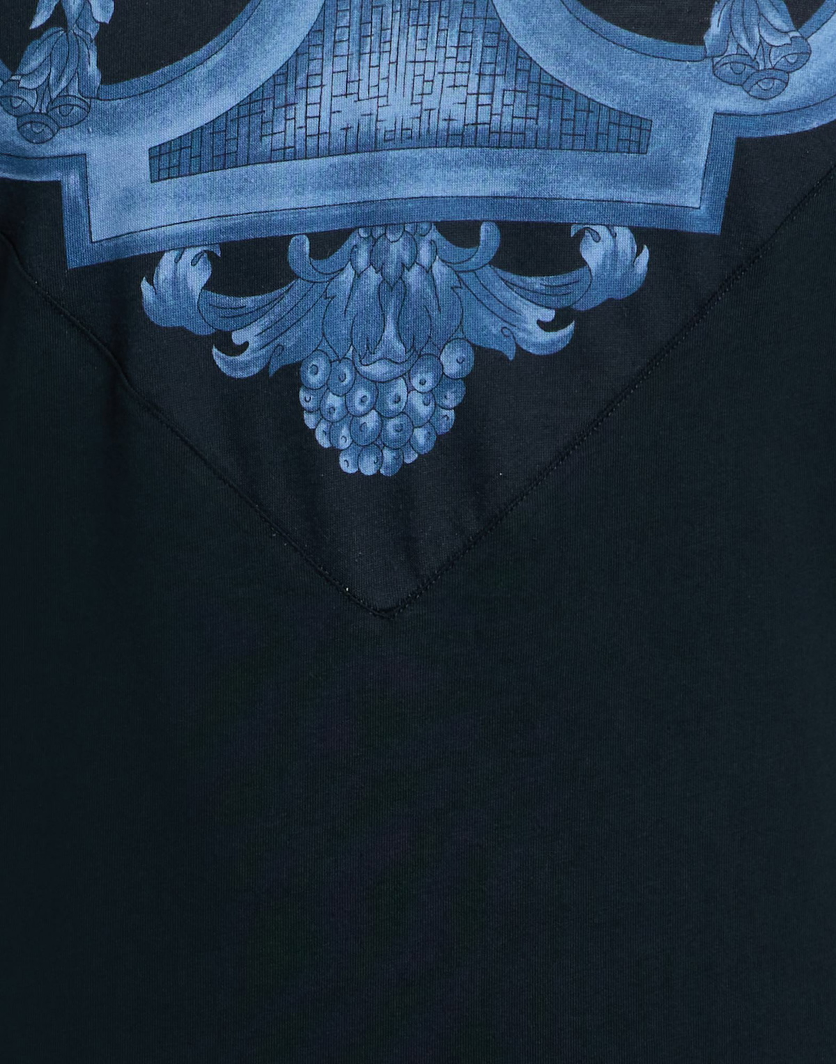 Versace Mens T-shirt Midnight in Blue