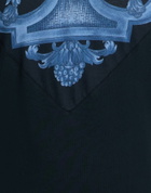 Versace Mens T-shirt Midnight in Blue